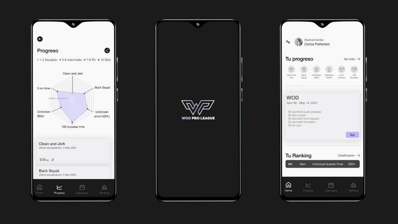 WOD Pro League – CrossFit Fitness Competition App